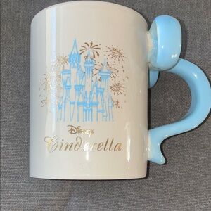 Disney Cinderella Mug with Blue and Gold Accents